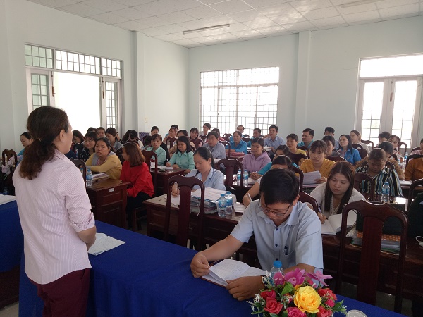 KHẢO SÁT CUỐI HỌC KỲ I CÔNG ĐOÀN CƠ SỞ TRƯỜNG HỌC NĂM HỌC 2019 - 2020