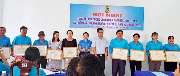 HỘI NGHỊ TỔNG KẾT HOẠT ĐỘNG CÔNG ĐOÀN NĂM HỌC 2019 - 2020 VÀ TRIỂN KHAI PHƯƠNG HƯỚNG, NHIỆM VỤ NĂM HỌC 2020 - 2021