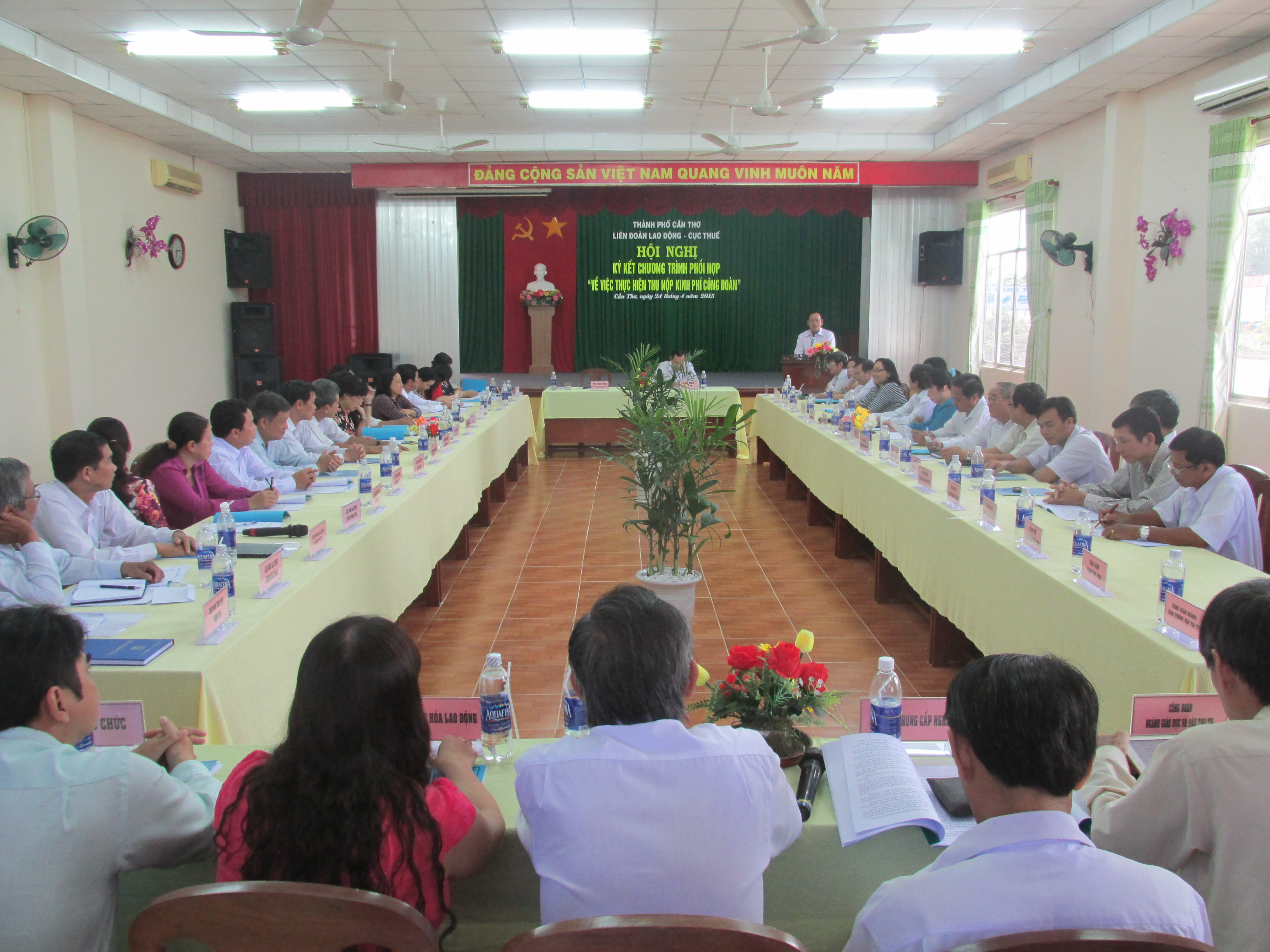 Liên đoàn Lao động TP Cần Thơ – Cục Thuế TP Cần Thơ ký kết Chương trình phối hợp về việc thực hiện thu, nộp kinh phí Công đoàn