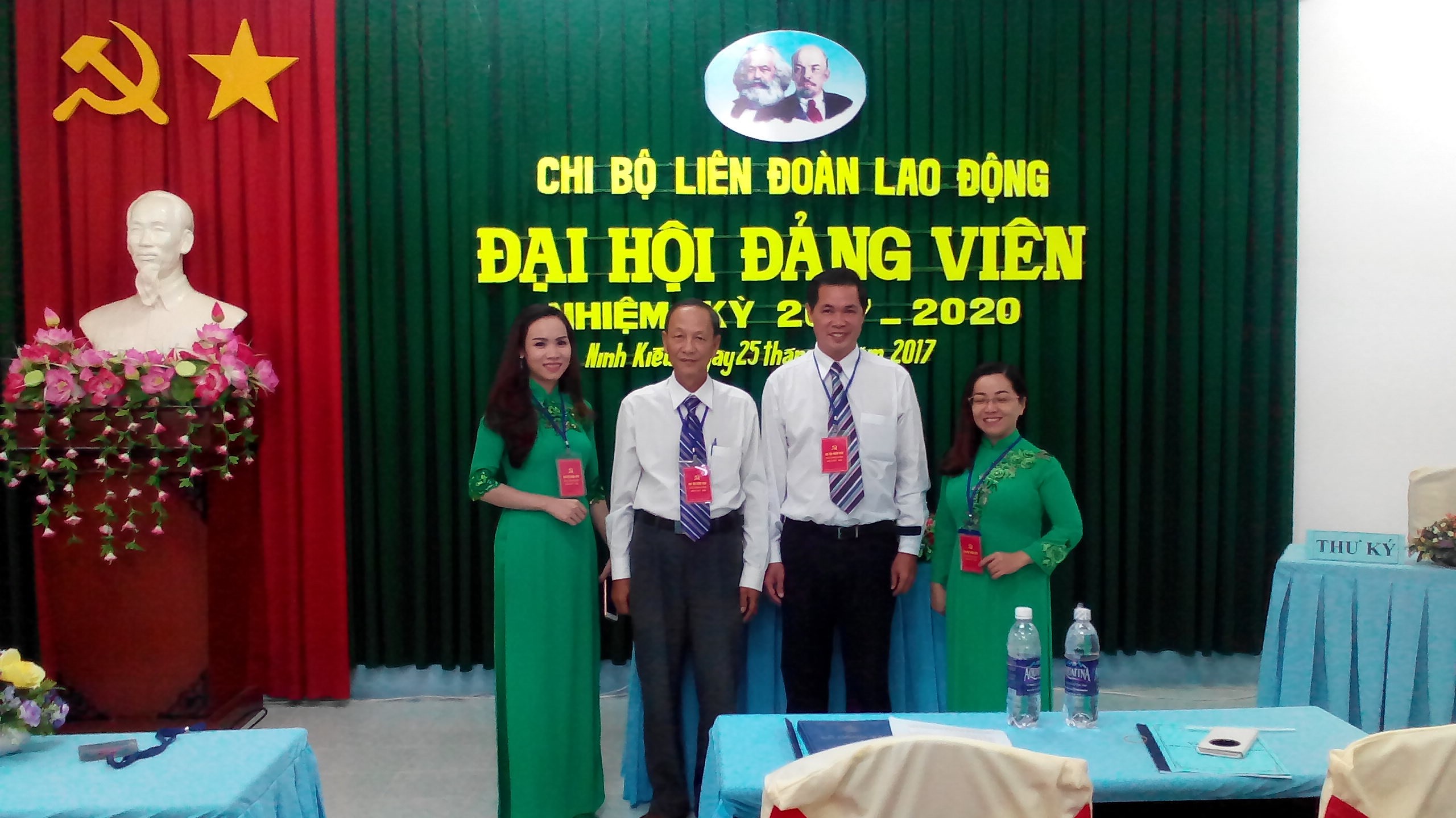 LIÊN ĐOÀN LAO ĐỘNG QUẬN NINH KIỀU TỔ CHỨC ĐẠI HỘI CHI BỘ NHIỆM KỲ 2017 – 2020