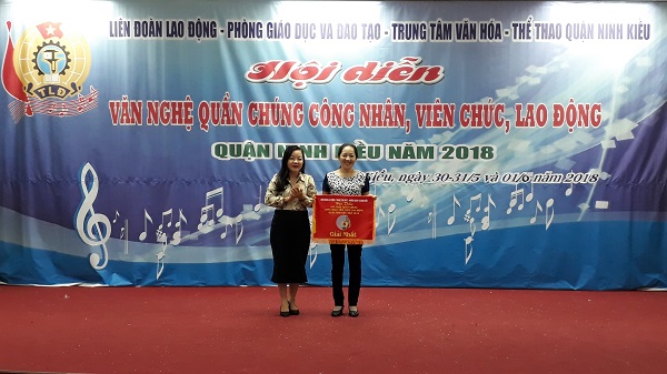 BẾ MẠC HỘI DIỄN VĂN NGHỆ QUẦN CHÚNG CÔNG NHÂN VIÊN CHỨC LAO ĐỘNG QUẬN NINH KIỀU 2018