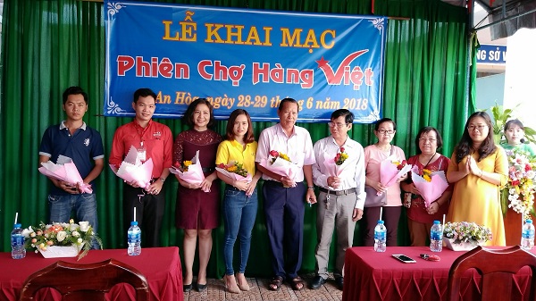 CÔNG ĐOÀN CƠ SỞ PHƯỜNG AN HÒA TỔ CHỨC PHIÊN CHỢ HÀNG VIỆT NAM CHẤT LƯỢNG CAO NĂM 2018