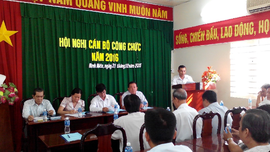 CÔNG ĐOÀN CƠ SỞ BAN QUAN LÝ CHỢ NINH KIỀU TỔ CHỨC HỘI NGHỊ CÁN BỘ CÔNG CHỨC NĂM 2016