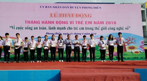 PHONG ĐIỀN PHÁT ĐỘNG “THÁNG HÀNH ĐỘNG VÌ TRẺ EM” NĂM 2018