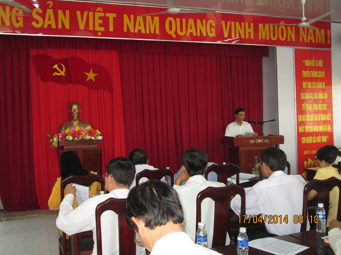 Liên đoàn Lao động huyện Phong Điền sơ kết quý I/2014