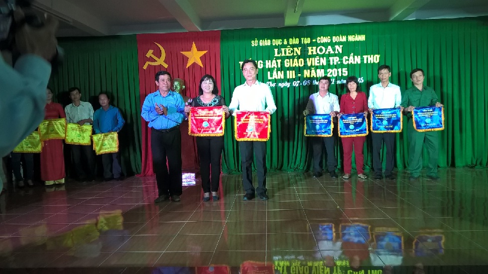 LIÊN HOAN TIẾNG HÁT GIÁO VIÊN THÀNH PHỐ CẦN THƠ LẦN III – NĂM 2015 