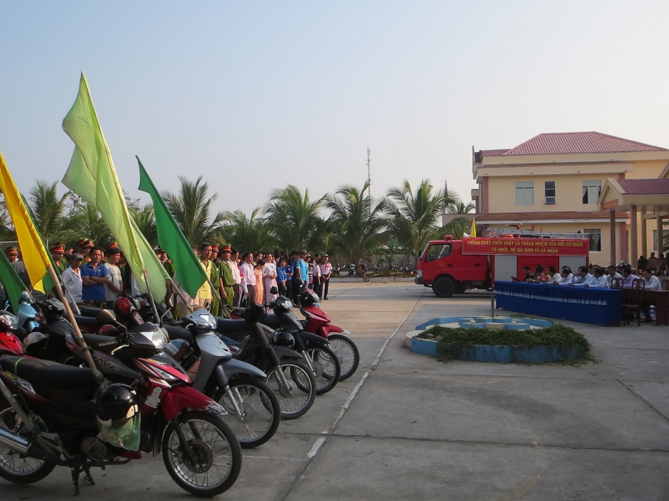 Liên đoàn Lao động huyện Thới Lai hưởng ứng Tuần lễ Quốc gia An toàn vệ sinh lao động - Phòng chống cháy nổ lần thứ 17 năm 2015