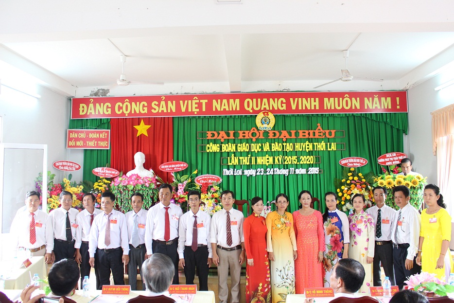 Đại hội Công đoàn Giáo dục và Đào tạo huyện Thới Lai