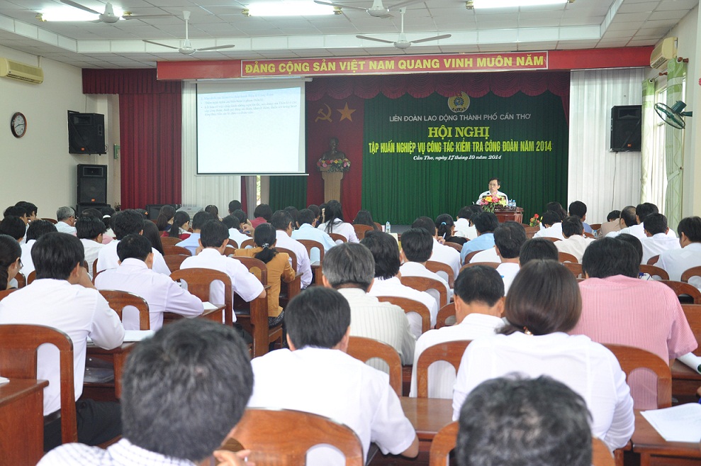 TẬP HUẤN NGHIỆP VỤ CÔNG TÁC KIỂM TRA CÔNG ĐOÀN 