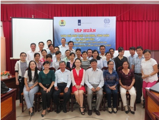 Tổng Liên đoàn Lao động Việt Nam phối hợp với Liên đoàn Lao động TP Cần Thơ tổ chức lớp tập huấn “Tuân thủ pháp luật lao động, công đoàn tại nơi làm việc”