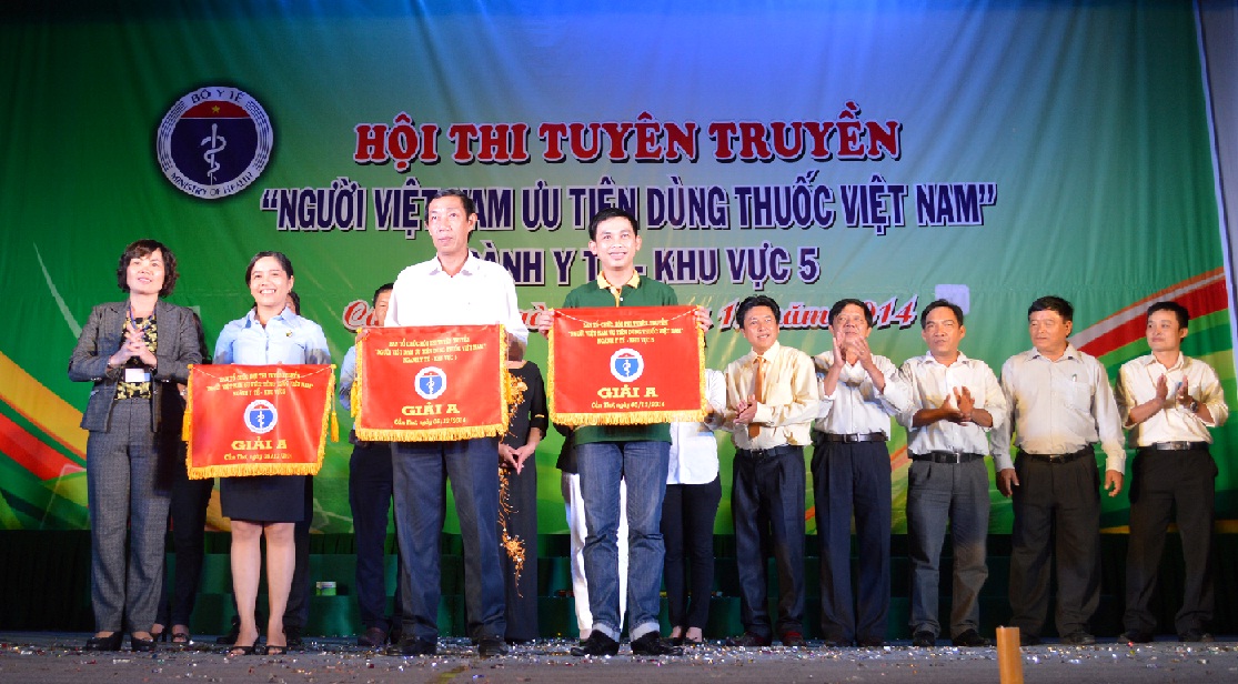 Hội thi tuyên truyền: “Người Việt Nam ưu tiên dùng thuốc Việt Nam” ngành Y tế - khu vực 5