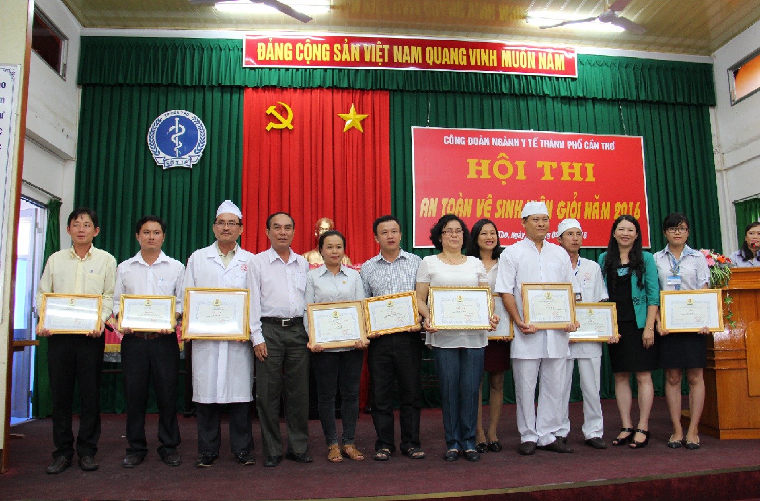 Hội thi “An toàn vệ sinh viên giỏi năm 2016”