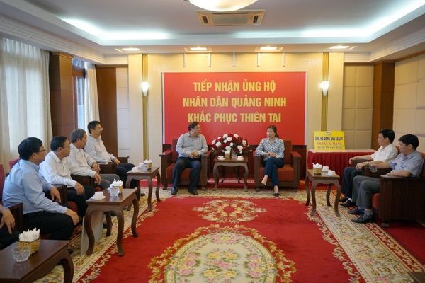 Thành phố Cần Thơ ủng hộ Quảng Ninh 1 tỷ đồng khắc phục hậu quả mưa lũ