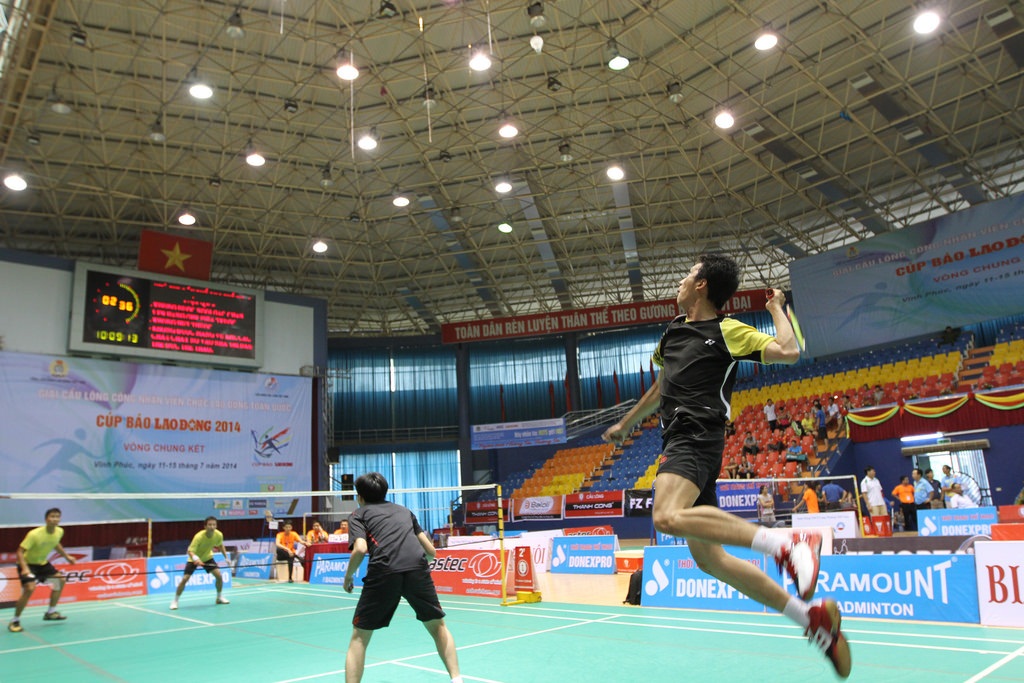 Liên đoàn Lao động thành phố Cần Thơ tham gia Giải cầu lông CNVCLĐ toàn quốc - Cúp Báo Lao Động